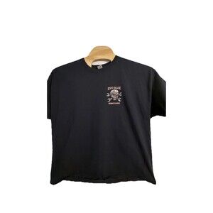 Bipolar Race Team Shirt Mens 3XL Black State College PA Skull Graphic Racing Tee